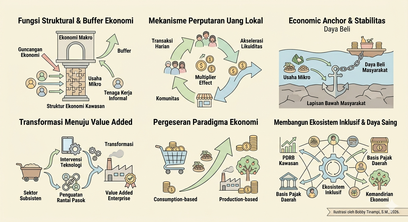 Dinamika Usaha Mikro sebagai Penopang Resiliensi Ekonomi Kawasan